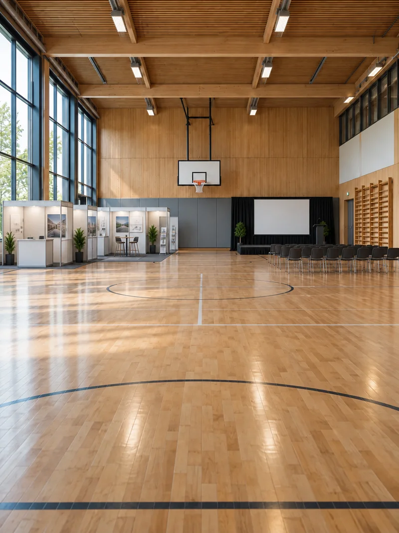 Sporthallen, Messen & Events