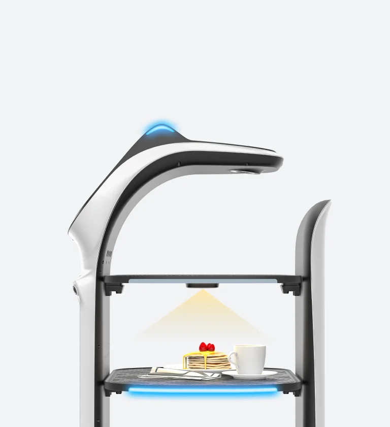 BellaBot Pro: Lichtführung