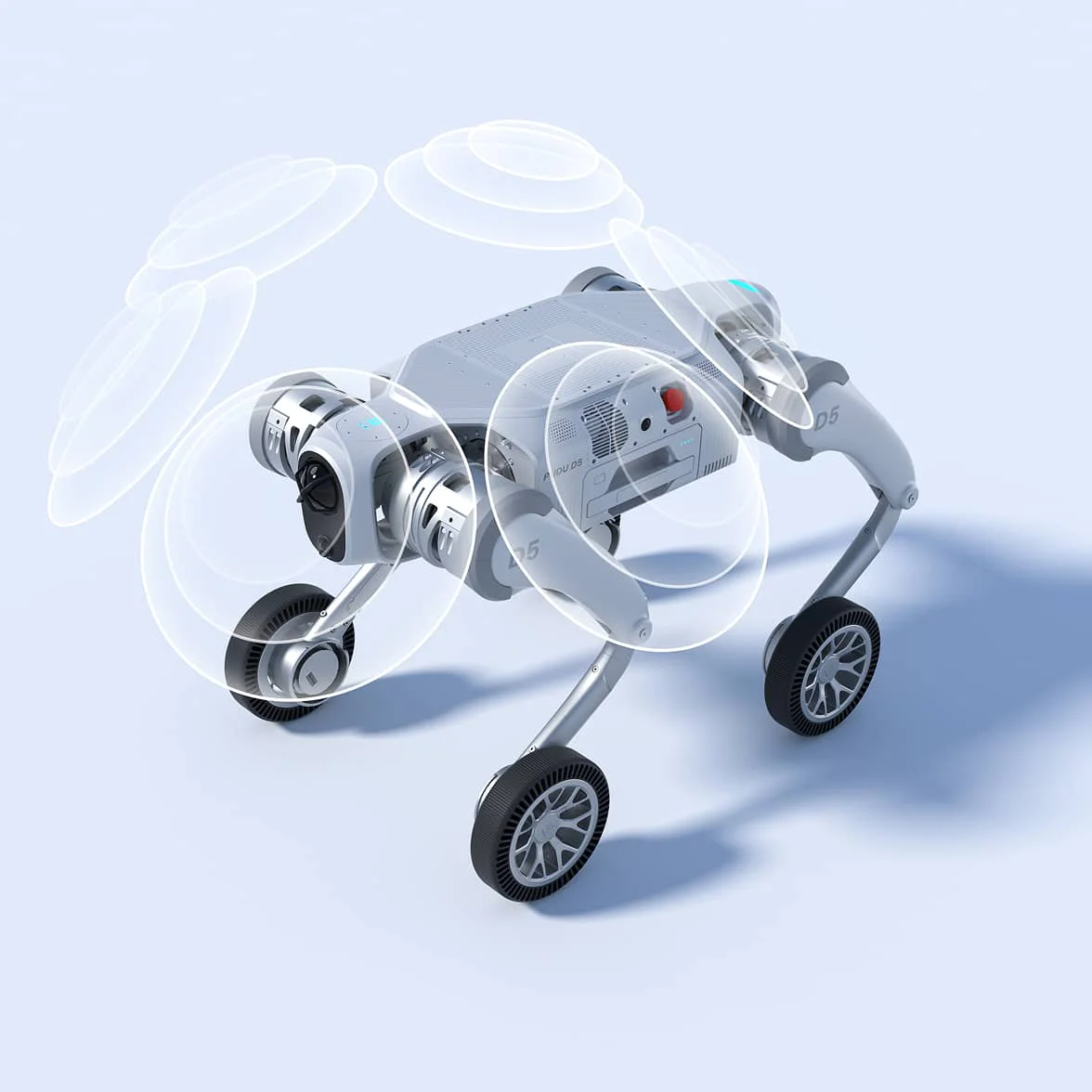 PUDU D5 Series: Multimodale Interaktion