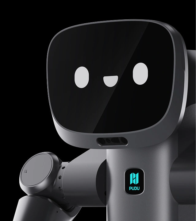 Gesicht und Oberkörper des FlashBot Arm