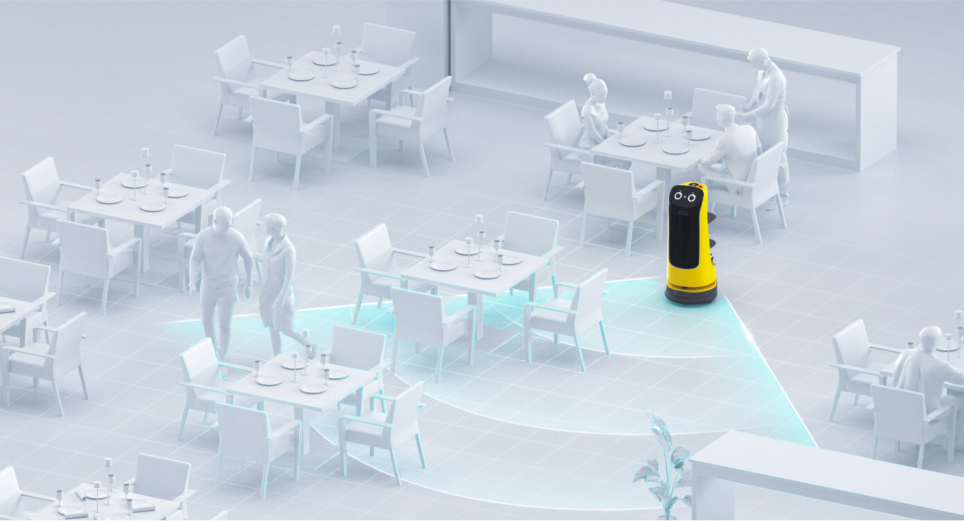 Pudu KettyBot Pro: Laser- und visuelle Navigation
