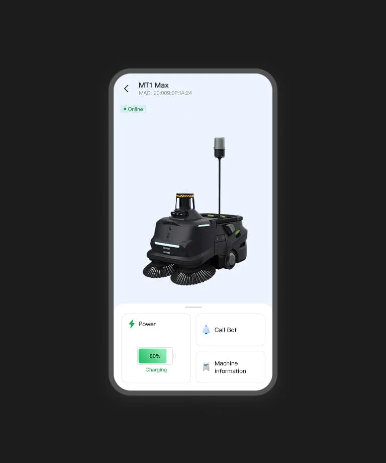 PUDU MT1 Max: PUDU Link mit MT1 Max